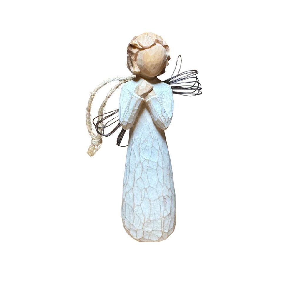 Willow Tree Figurine Angel of Wishes by Susan Lordi DEMDACO Ornament Farmhouse
